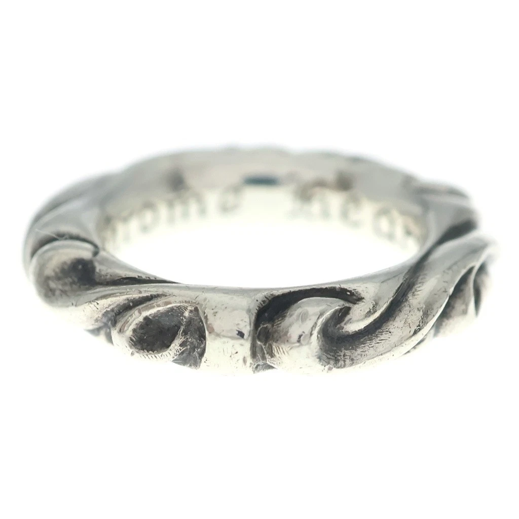 Chrome Hearts SCRL BAND Ring 925 US#4 P0081046