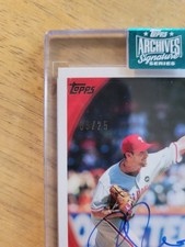 Cliff Lee Baseball Autographed Sports Trading Cards & Accessories