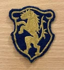 WW2 WWII US Army 6th Cavalry Regiment Military Patch Mustard & Blue