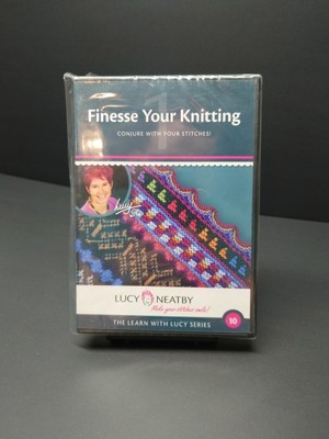 Lucy Neatby - Finesse Your Knitting - Make Your Stitches Smile! 10 (2007, DVD)
