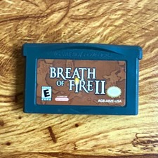 Breath of Fire II (Nintendo Game Boy Advance, 2002) TESTED