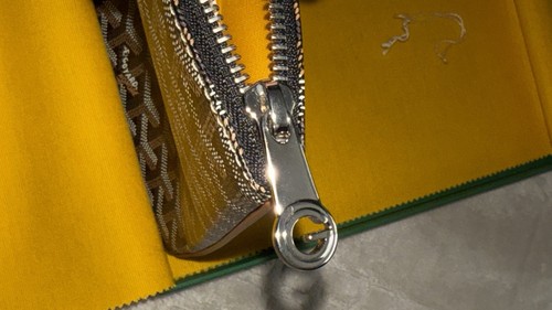100% Authentic Goyard Senat Mgm Pouch Black & Tan