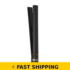 Hot Tools Pro Artist Black Gold Ionic 1" Flat Iron - Sleek or Wavy Styles