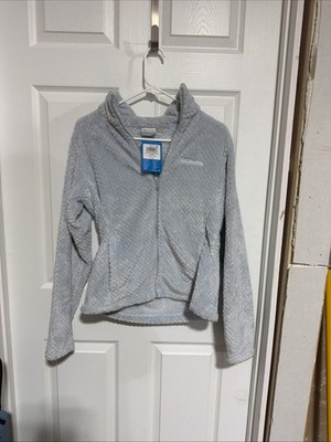 Columbia Beech Forest Full Zip Fleece S/P Gray, NWT