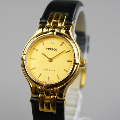 TISSOT STYLIST Vintage Women's Watch V135/235 Gold 25mm New