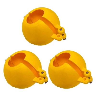 Garden of Arts Ladoo Maker Mold Set of 3|Plastic Sancha for Indian Sweets Diwali