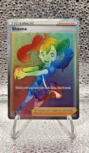 Pokemon Card - Shauna Fusion Strike 278/264 Secret Rare NM