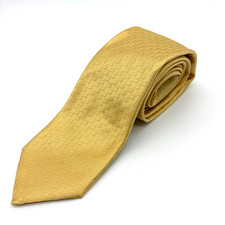 Masters Golf Tournament Silk Tie Yellow Augusta National Made in Italy