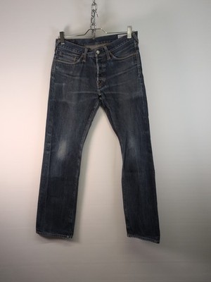 Evisu No3 2008 Jeans W36 L34 Blue Denim Selvedge Fade Japan Style