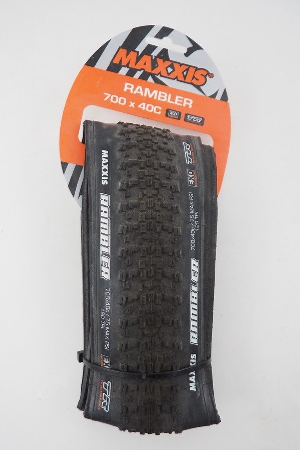 NEW! Maxxis Rambler EXO 700c x 40mm Tubeless Gravel Bike Tire