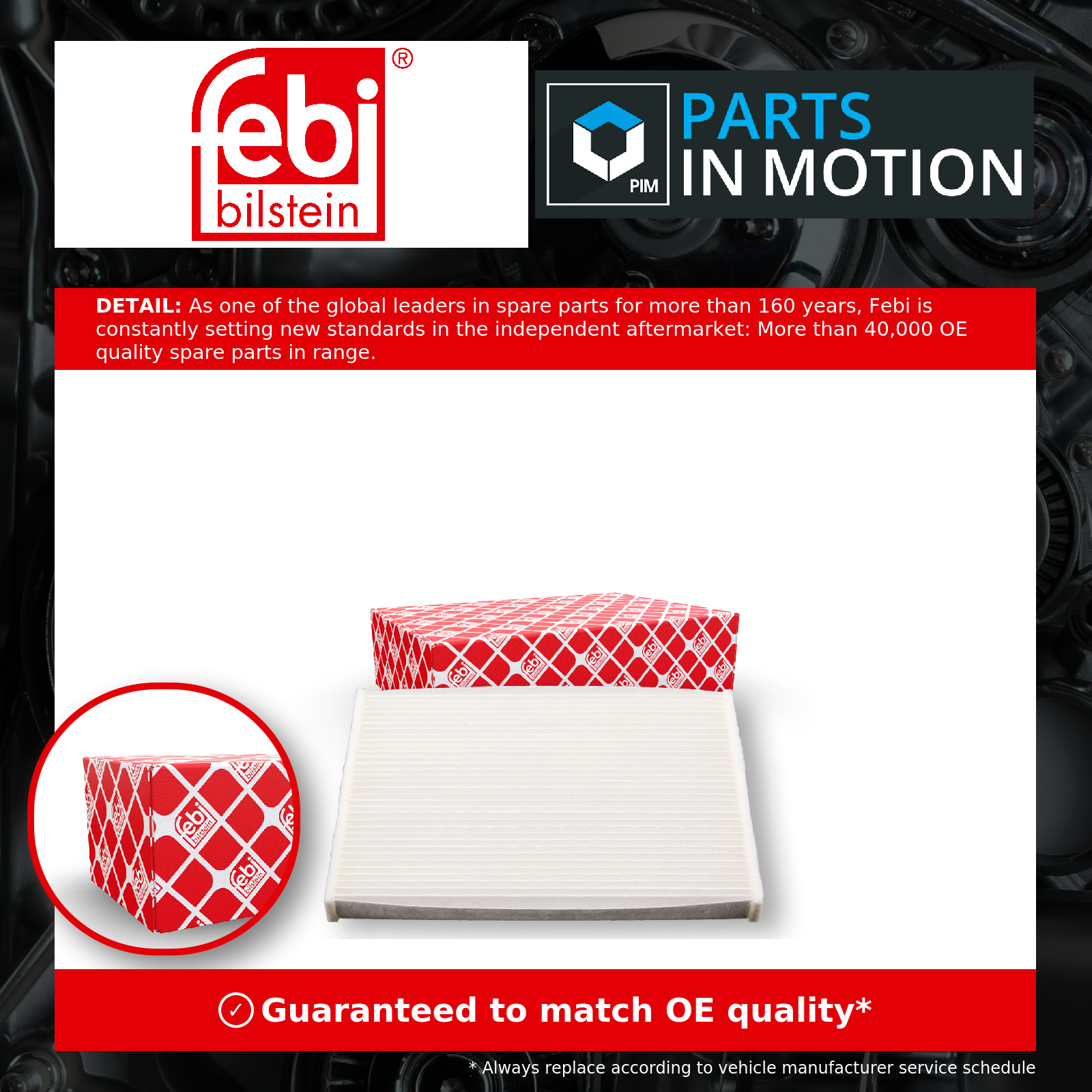 Pollen / Cabin Filter fits CITROEN C-ELYSEE VTi 1.6 2012 on NFP(EC5) 9678792080 - Image 9