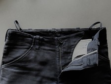 Vintage Men  s Helmut Lang moleskin Bondage Pants Black Size 46 Made in Italy