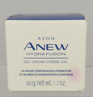Avon Anew Hydra Fusion Gel Cream 50g 1.7oz Sealed New Old Stock Hyaluronic Acid