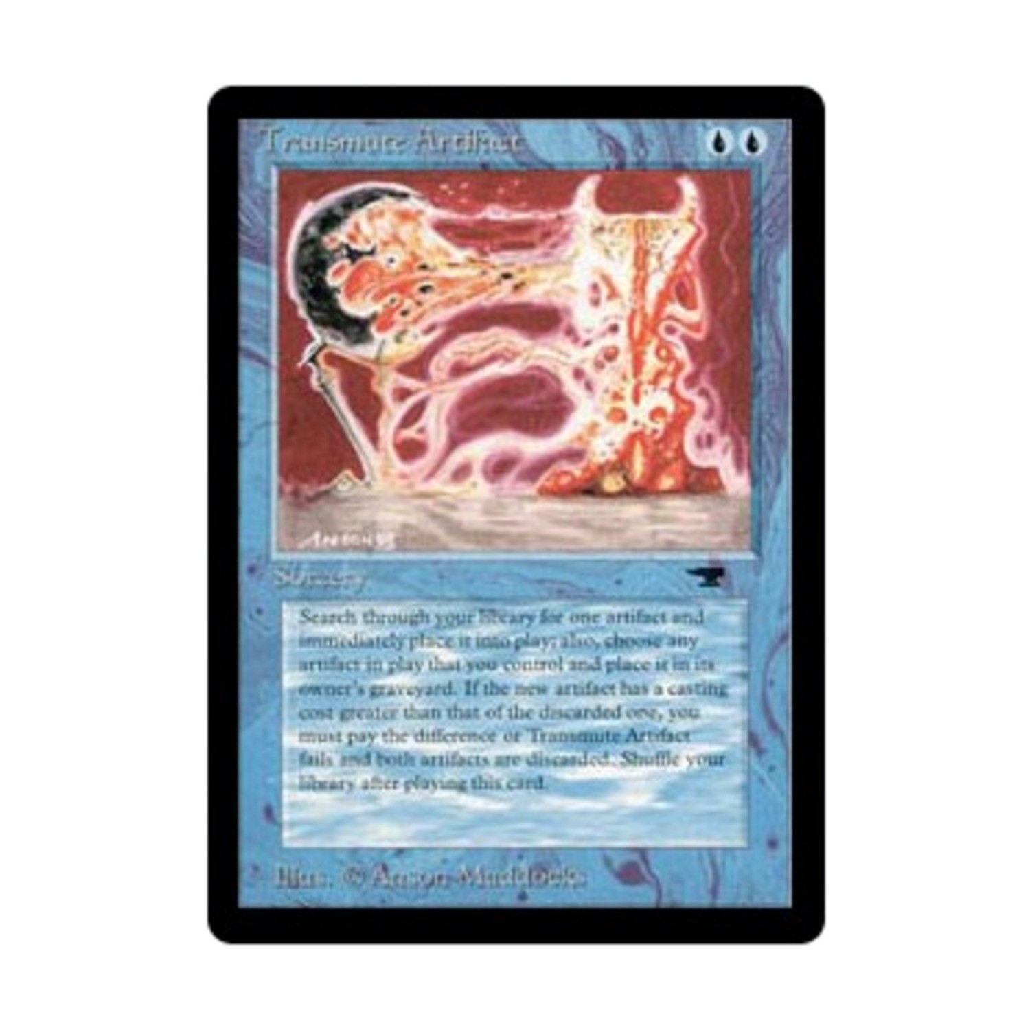 WOTC MtG Antiquities Transmute Artifact (U) EX