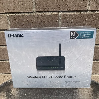 D-LINK Wireless N150 Home Router Brand New Factory Sealed Network Gear Tech