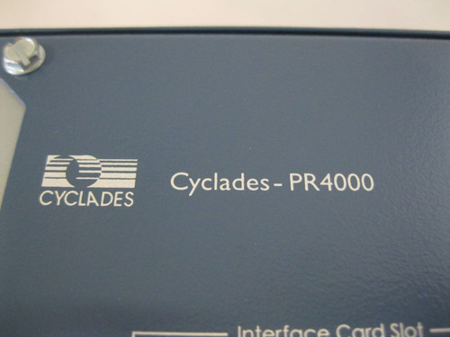 Cyclades PR4000 T1/E1 48 Modems Mid-range Multiprotocol Expandable Remote Server - Picture 3 of 3