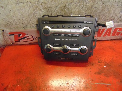 10 09 Nissan Murano oem 6 disc CD player changer radio stereo face plate