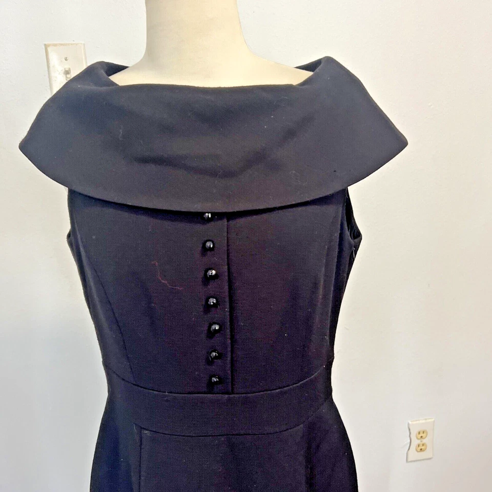 Vestido Alex Marie Mujer 4 Negro Funda Formal Cóctel Foto 2 de 4