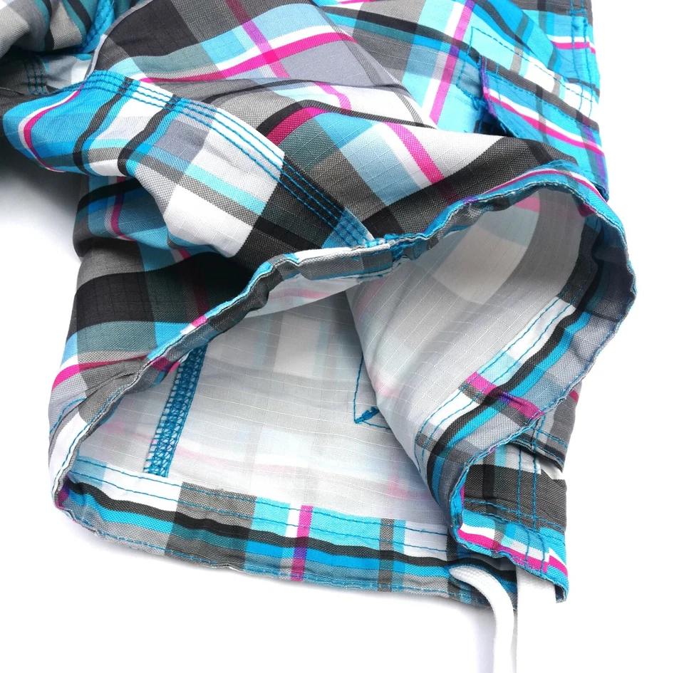 Pantalones Cortos H&M Bonitos Para Hombre Azul Corto Talla M Tabla de Playa Exterior W 36 Poliéster Foto 2 de 4