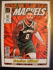 2023-24 Donruss Damian Lillard Net Marvels Press Proof #3