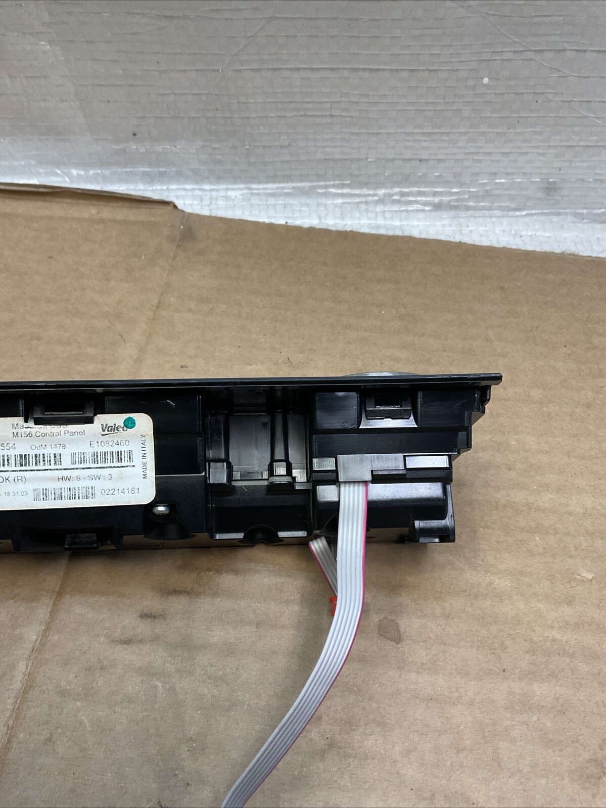 DASH A/C CLIMATE CONTROL SWITCH OEM 670012554 MASERATI QUATTROPORTE 2014 - 2016