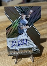 Andrew Dalquist /25 EMERALD PROSPECT AUTO STATUS DIE-CUT SP 2019 Elite Extra