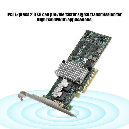 IBM M5015 /LSI 9260-8i SATA/SAS Controller RAID PCIe x8 For M5015 Array Card TDM - Picture 5 of 8