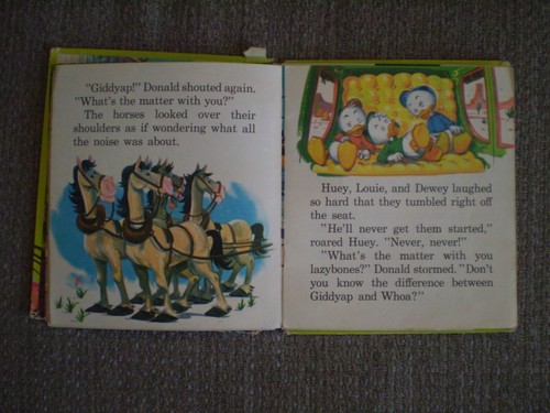 Vintage 1957 Walt Disney's Donald Duck in Frontierland Hardcover - Picture 5 of 11