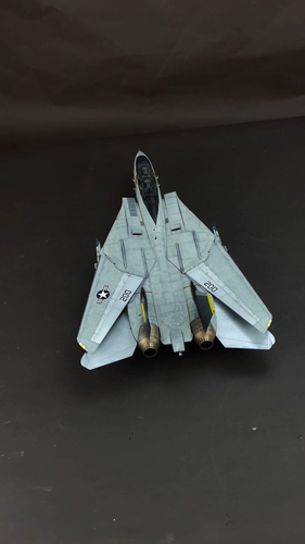 PreSale 1:48 ProBuilt Model USN F-14A Tomcat Jolly Roger - Video 1 of 1