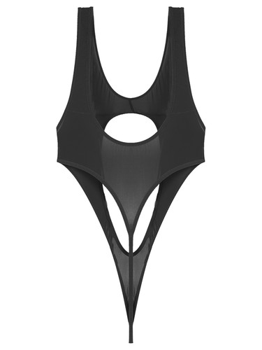 Body donna bikini body scavato senza schiena perizoma petto basso monokini costume da bagno - Foto 29 di 143