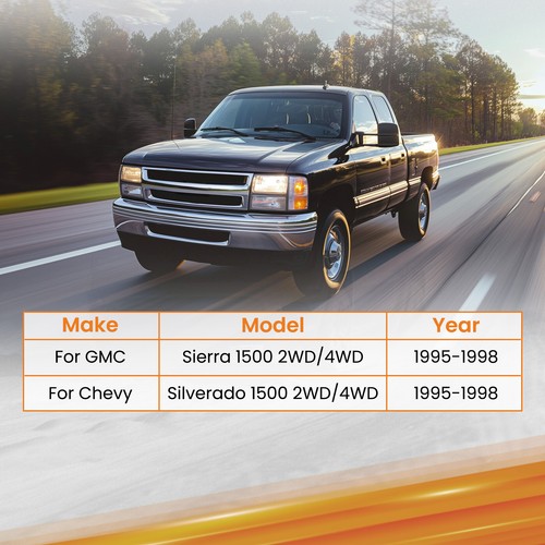 3" Body Lift Kit For Chevy Gmc Silverado Sierra 1500 2WD 4WD 95-98 Powder Coated - Picture 5 of 12