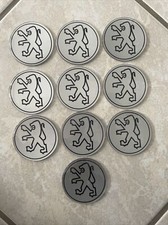 AUTOCOLLANTS CENTRE DE JANTES PLASTIQUES PEUGEOT