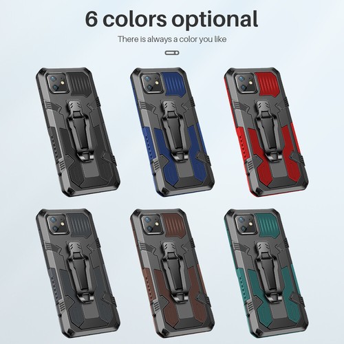 Shockproof Case for iPhone 14 13 12 11 Pro Max XS XR 7 8 Plus Stand Phone Cover - Picture 7 of 13