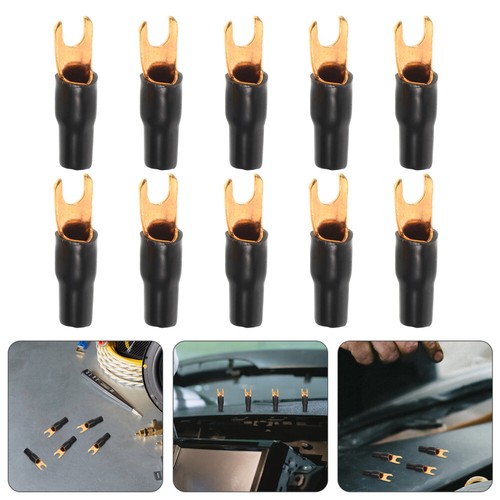 10 PCS Terminals Automotive Speaker Wire Car Audio Spade Connectors - Bild 3 von 12