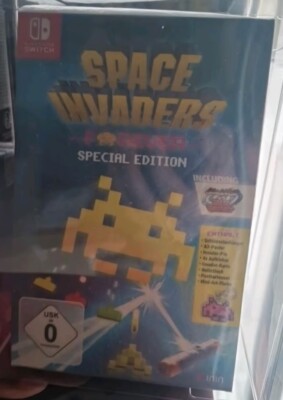 Space Invaders Forever Special Edition Box Nintendo Switch DE NEU OVP