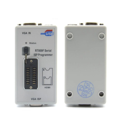 RT809F Serial ISP Programmer with 12 adapters +1.8v Adapter+SOP8 Clip+EDID Cable
