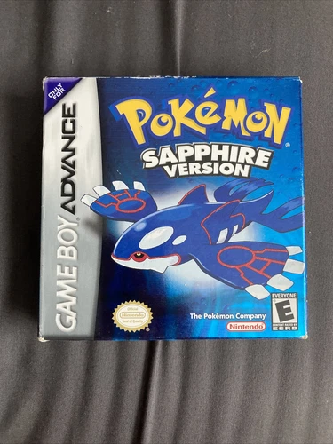 Pokémon Sapphire Complete In Box Authentic 