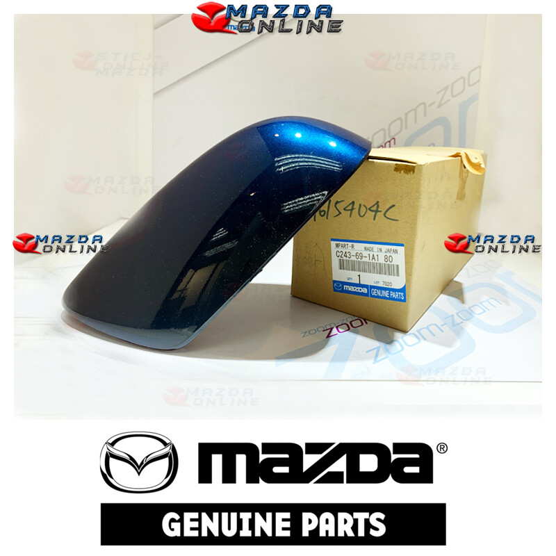 Mazda Genuine Right Side Mirror Housing C243-69-1A1 32C Blue 07-12