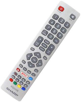 Original Sharp Aquos Smart TV Fernbedienung für LC43CFF6002E