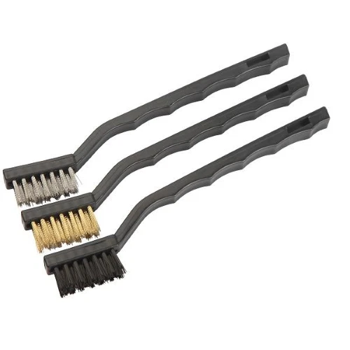 Set 3Pz Bürsten Metallperlen (Nylon-Ottone-Acciaio) | eBay