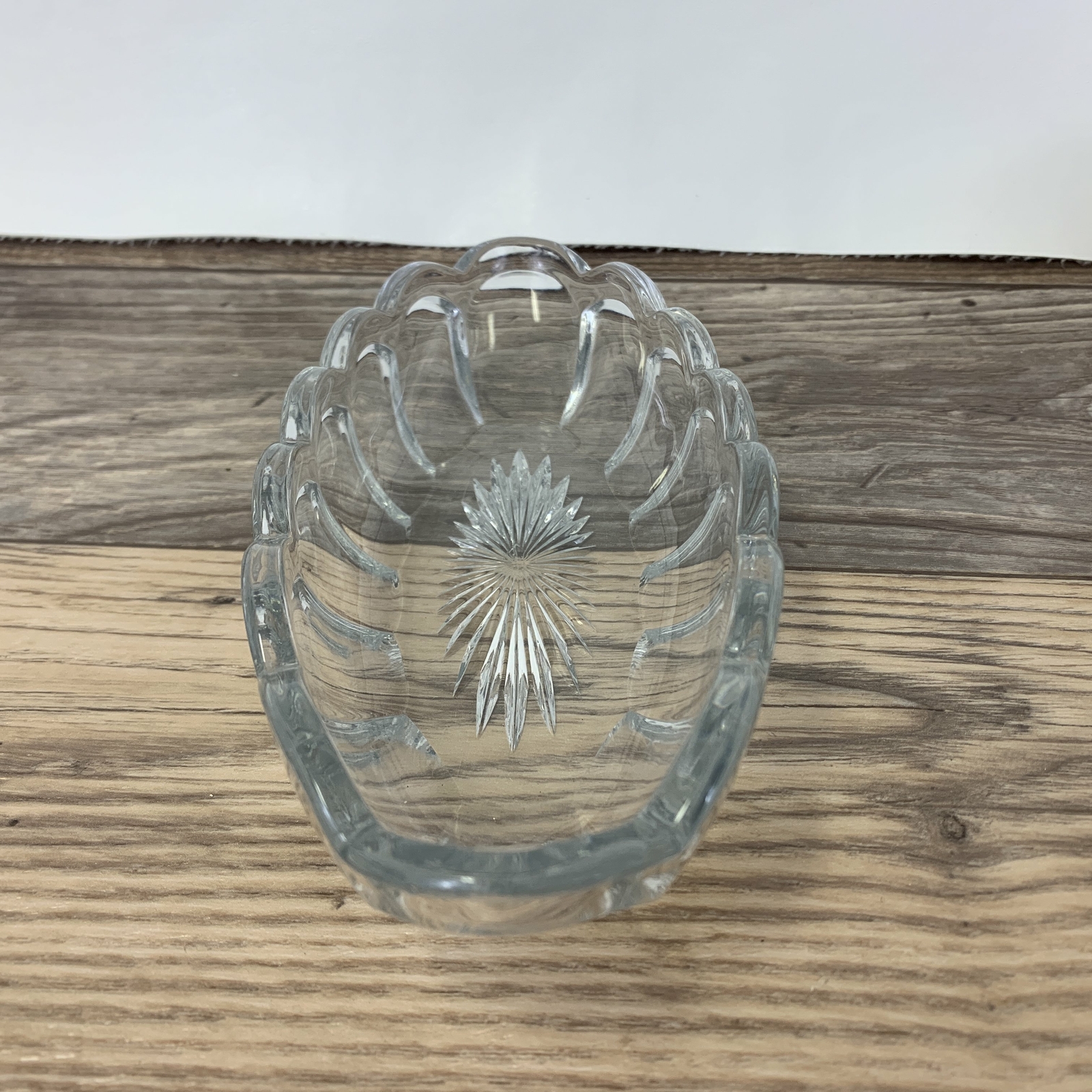 Heisey Glass Co Colonial Priscilla Pattern 9” Pickle Dish Celery Dish