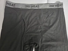 32 Degrees Heat Men's Black Thermal Base Layer Pants Size Medium