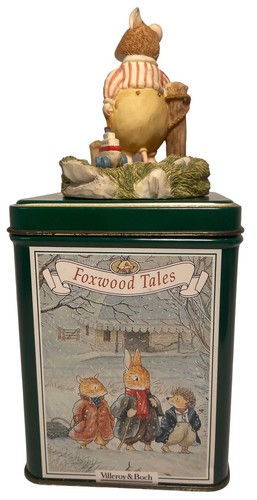 Villeroy & Boch Foxwood Tales Harvey Mouse Picnic at Foxwood 5 and Tin - Picture 6 of 16