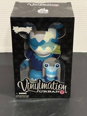 Art of Disney Vinylmation 9'' & 3  Urban #3 Blue Monsters LE 450 by Maria Capsis