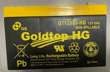 Goldtop #GT12080-HG 12V8AH Long Life Rechargeable Battery
