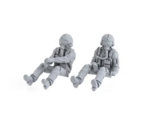 1/48 USAF Forward Facing Pilots Set (2 figures) for Zoukei-Mura F-4G kit
