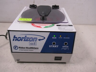 Drucker Fisher HealthCare Horizon MiniE 642E Fisher Heal Centrifuge with Rotor 