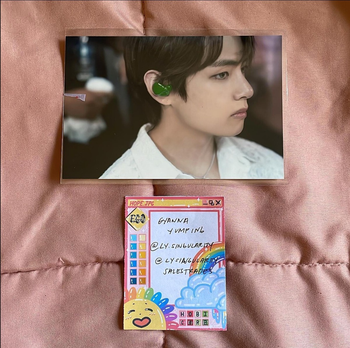 Official BTS Memories of 2019 Blu-ray 4x6 Photo - Taehyung/V [US
