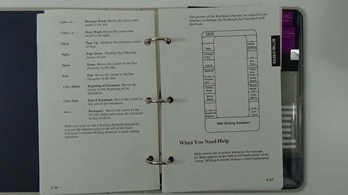 1984 IBM Writing Assistant Version 1.01 Manual, Sampler, & Program Disks #09 - Picture 5 of 13