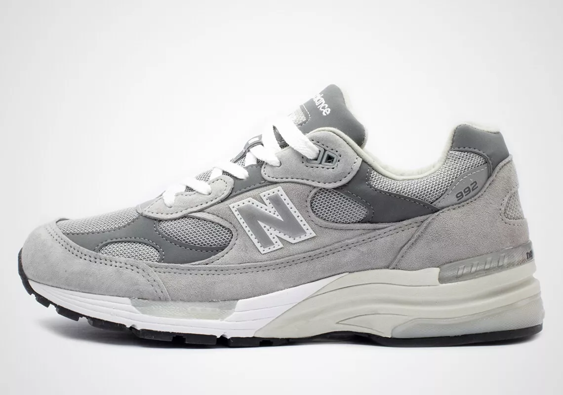 NEW BALANCE 992 GREY M992GR STEVE JOBS OG SIZE 8-13 | eBay